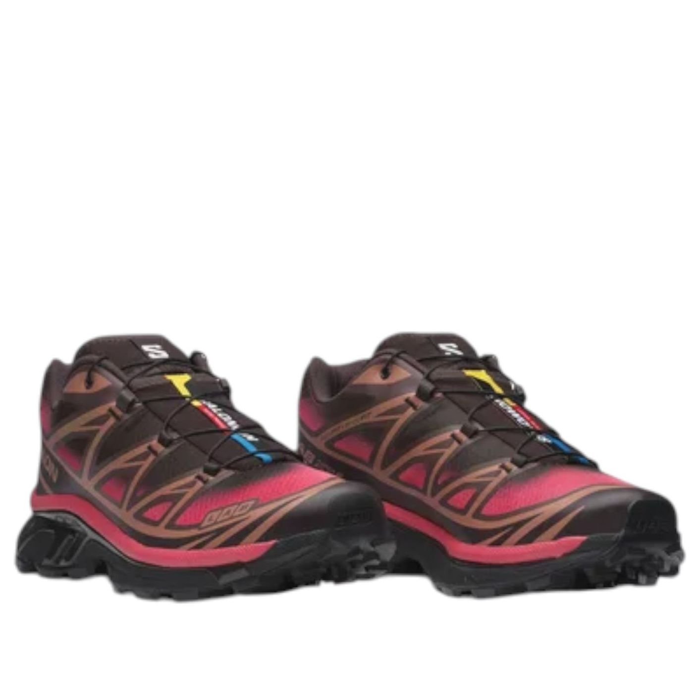 SALOMON XT-6 'Black Coffee French Roast Rouge Red' 478768