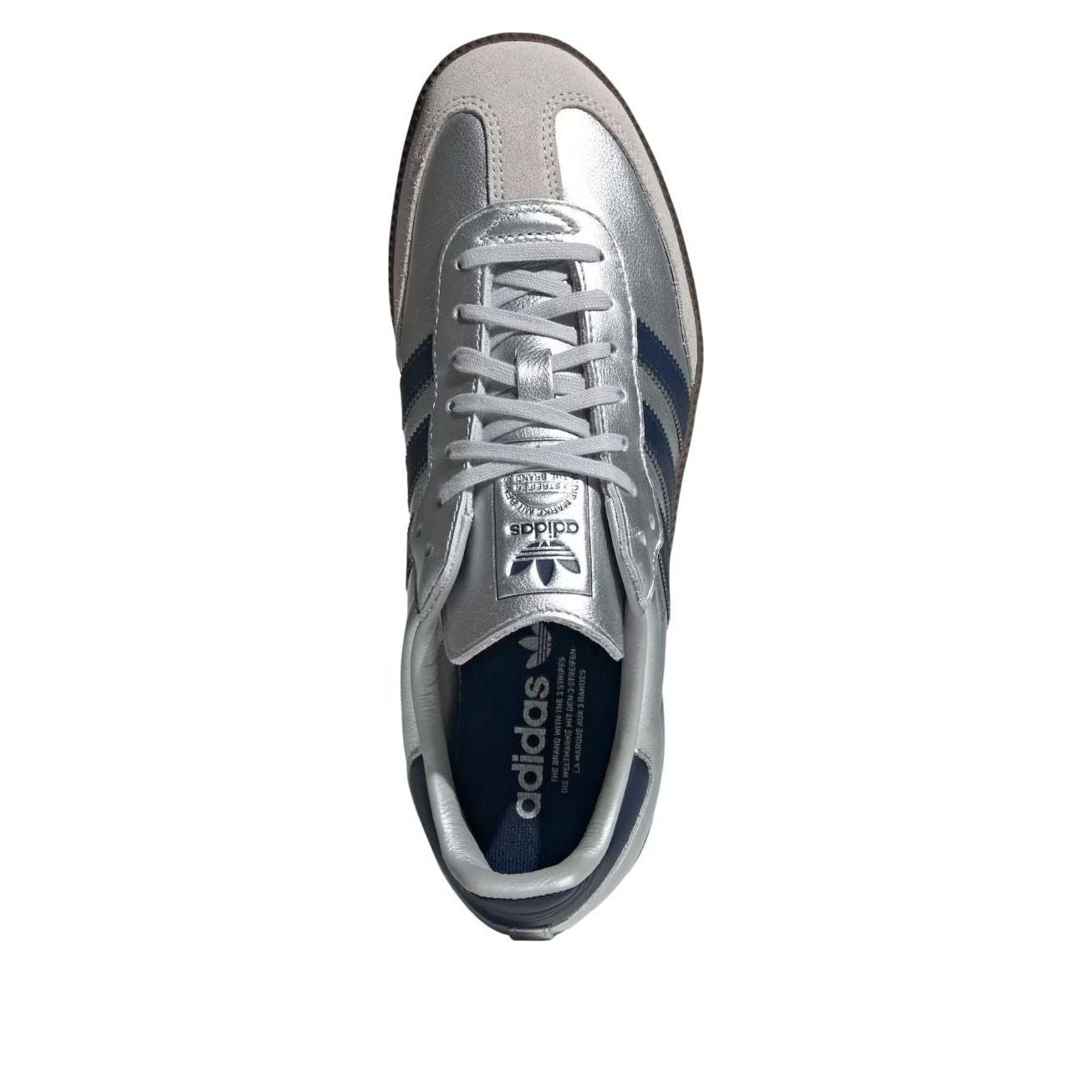 adidas Samba OG 'Matte Silver Night Indigo Gum' LA2685