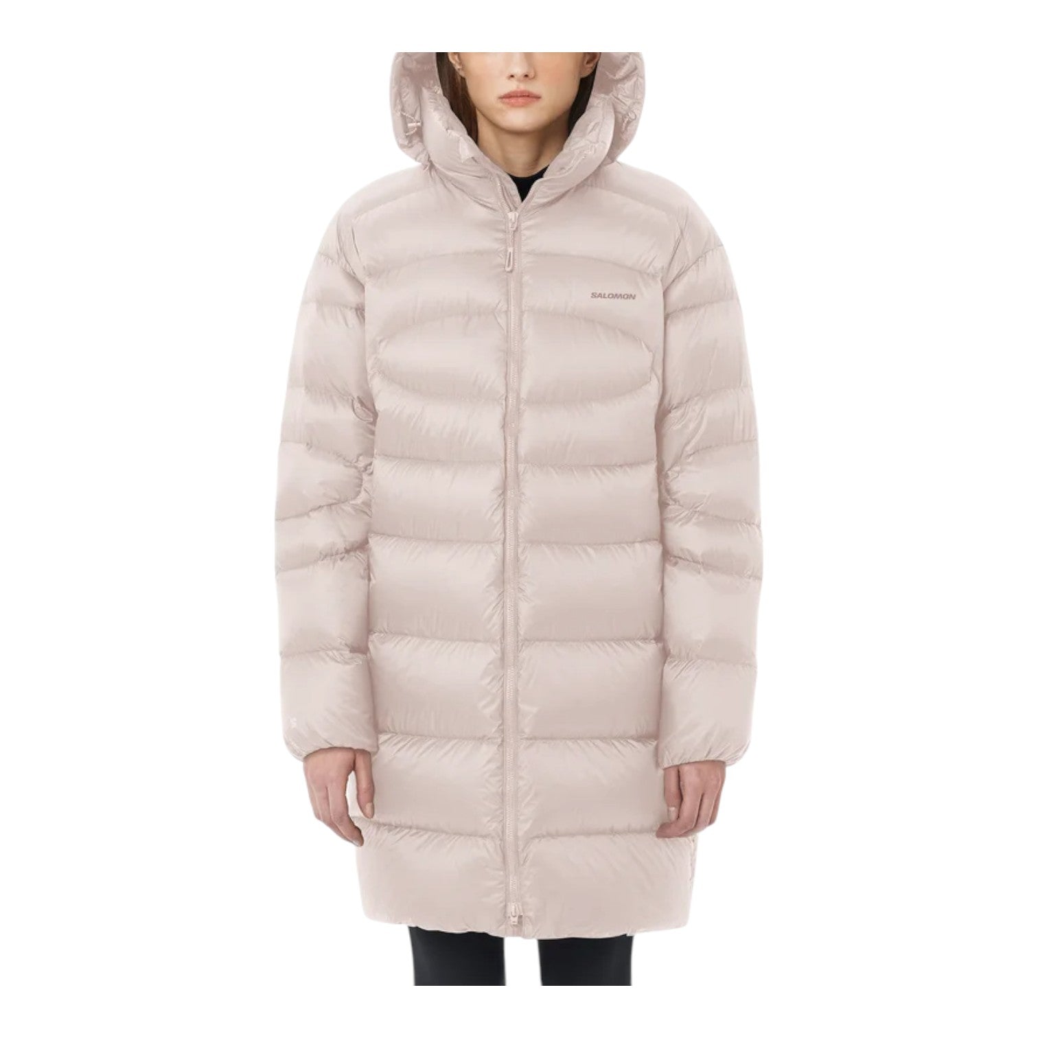 (WMNS) Salomon Outline Novelty Down Hooded Jacket 'Etherea' C26155
