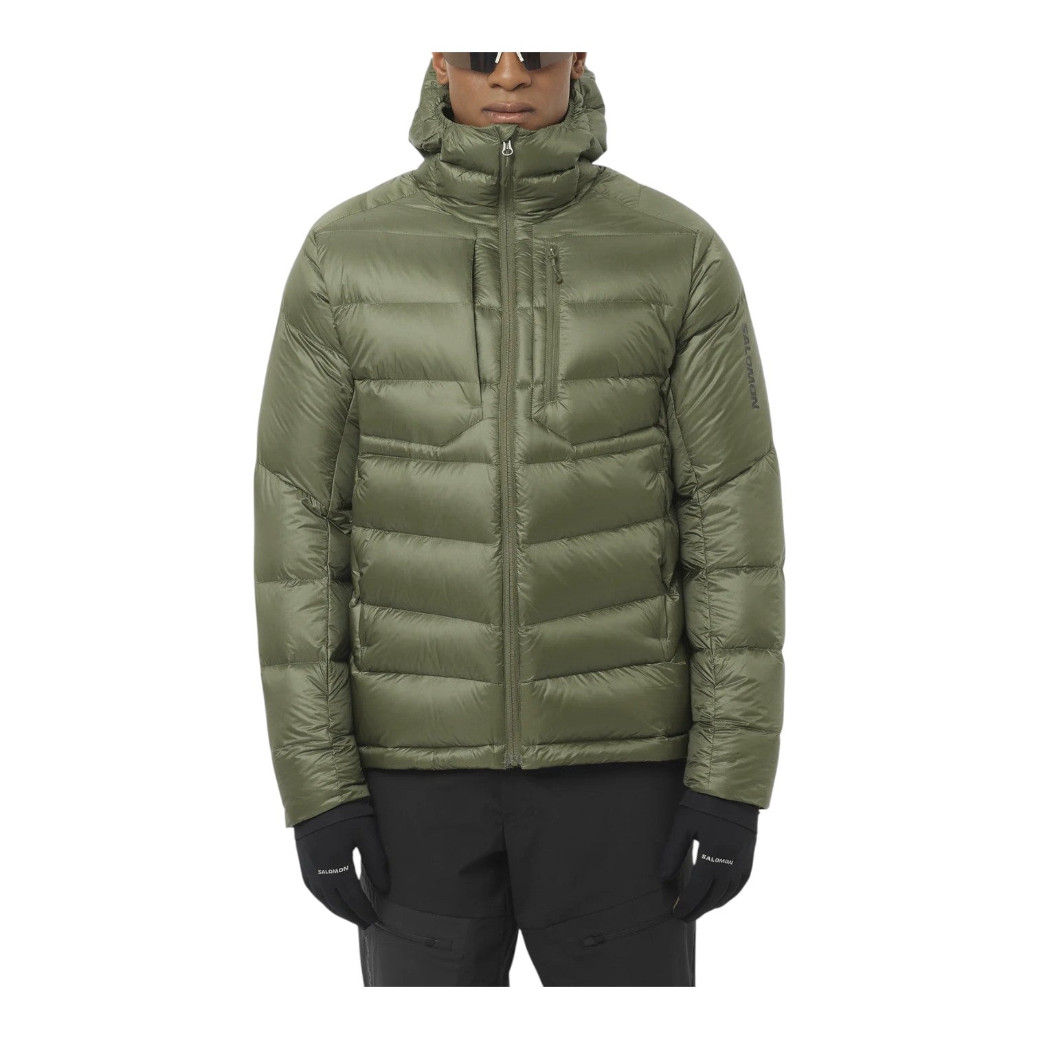 Salomon Elixir Ultra Down Hooded Jacket 'Grape Leaf' C26177