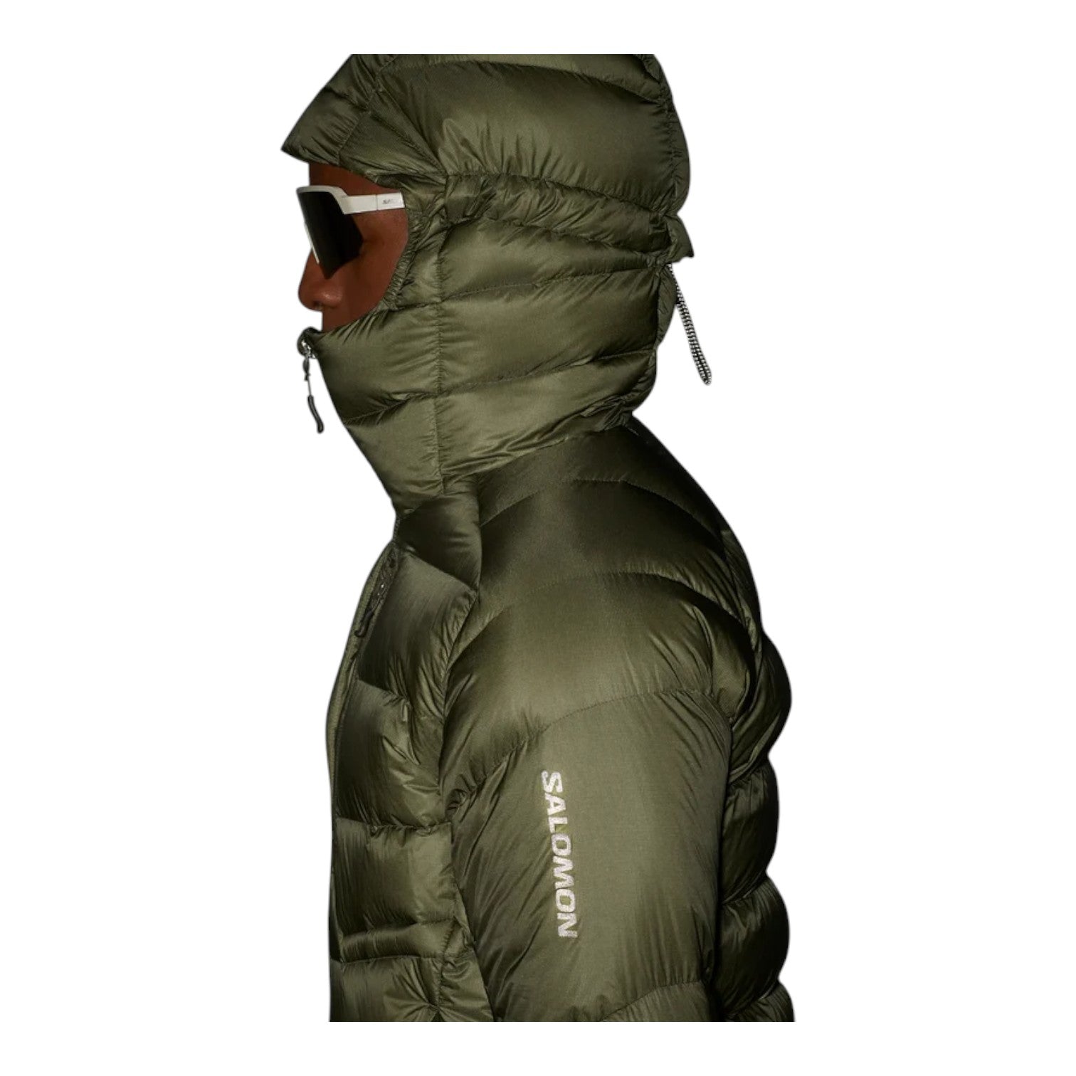 Salomon Elixir Ultra Down Hooded Jacket 'Grape Leaf' C26177