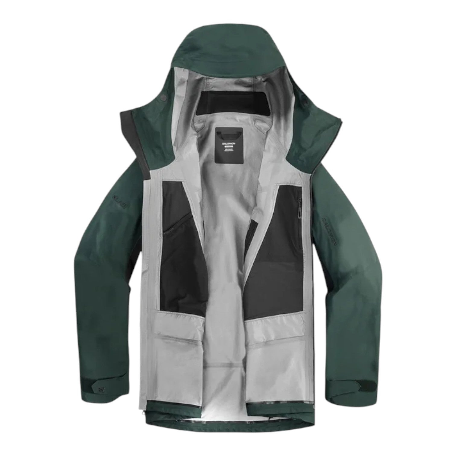 Salomon Scrambler Gore-Tex Jacket 'Green Gables Deep Black' C26382