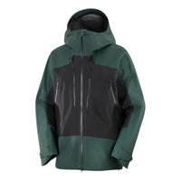 Salomon Scrambler Gore-Tex Jacket 'Green Gables Deep Black' C26382