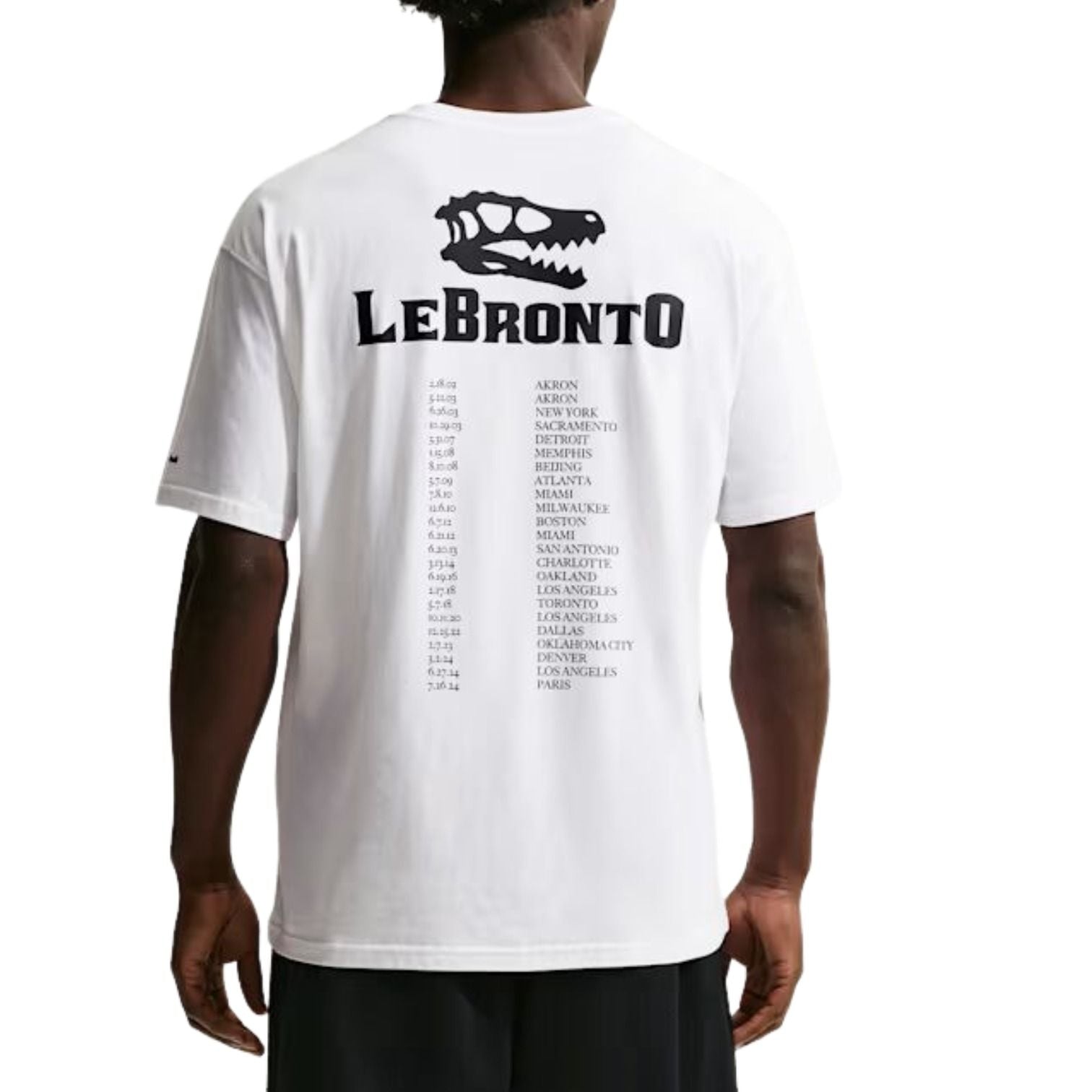 Nike LeBron LeBronto T-Shirt 'White' IH8560-100
