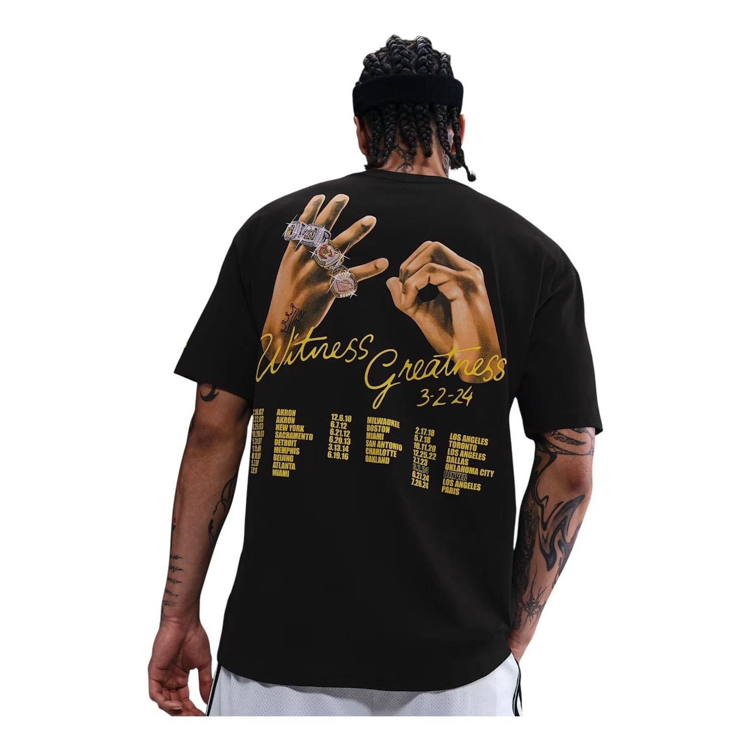 Nike LeBron Max90 Graphic Relaxed-Fit T-Shirt 'Uncharted' IH8536-045
