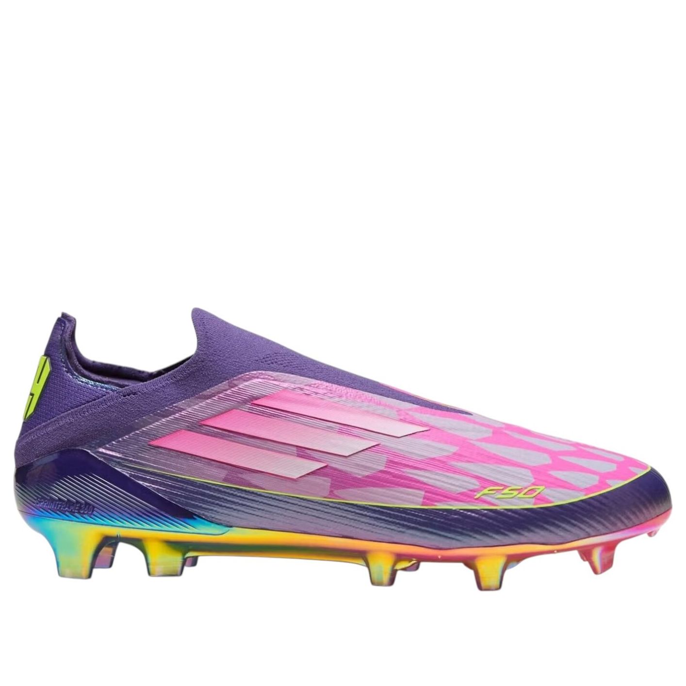 adidas x Lamine Yamal F50 Elite Laceless 'Purple' JS0560