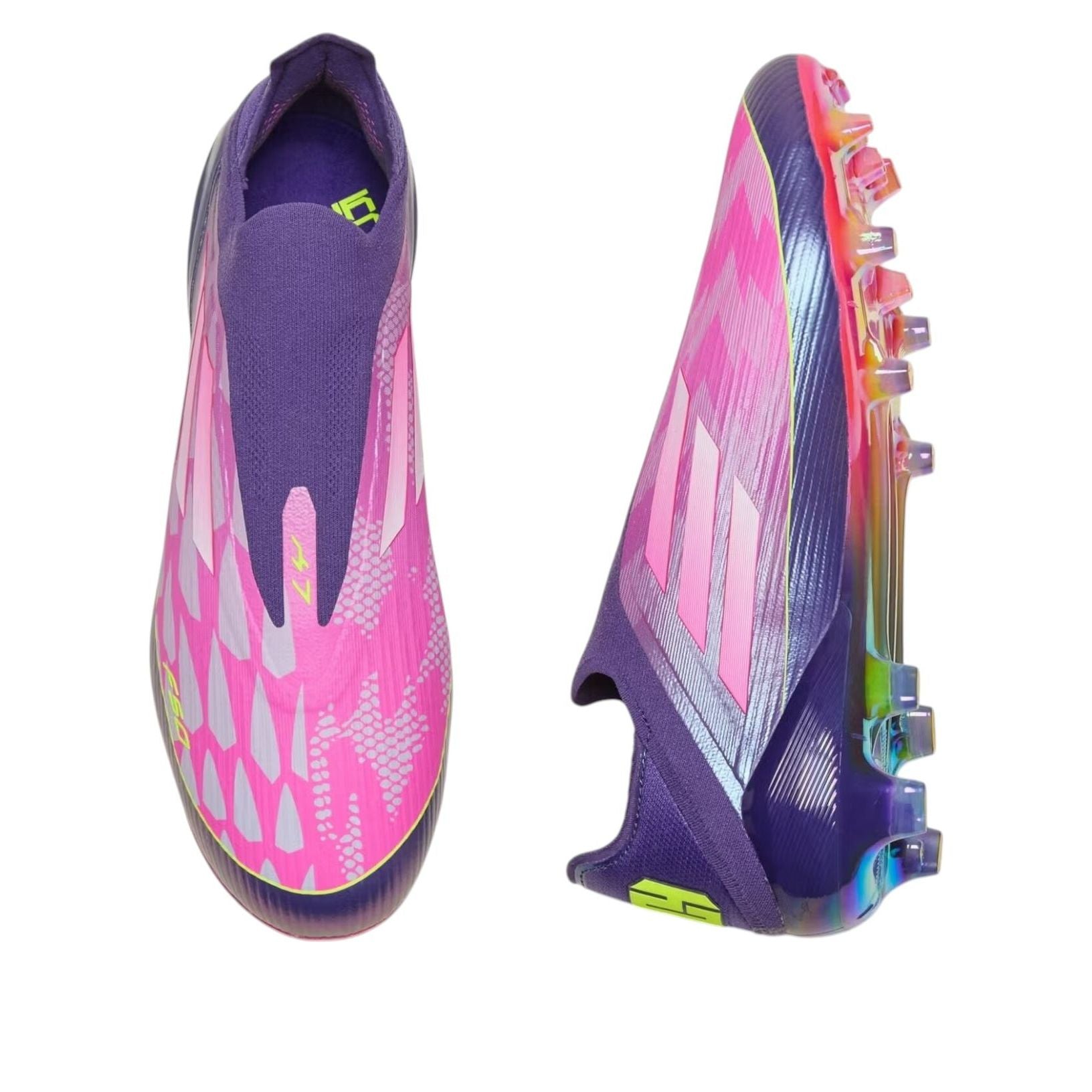 adidas x Lamine Yamal F50 Elite Laceless 'Purple' JS0560