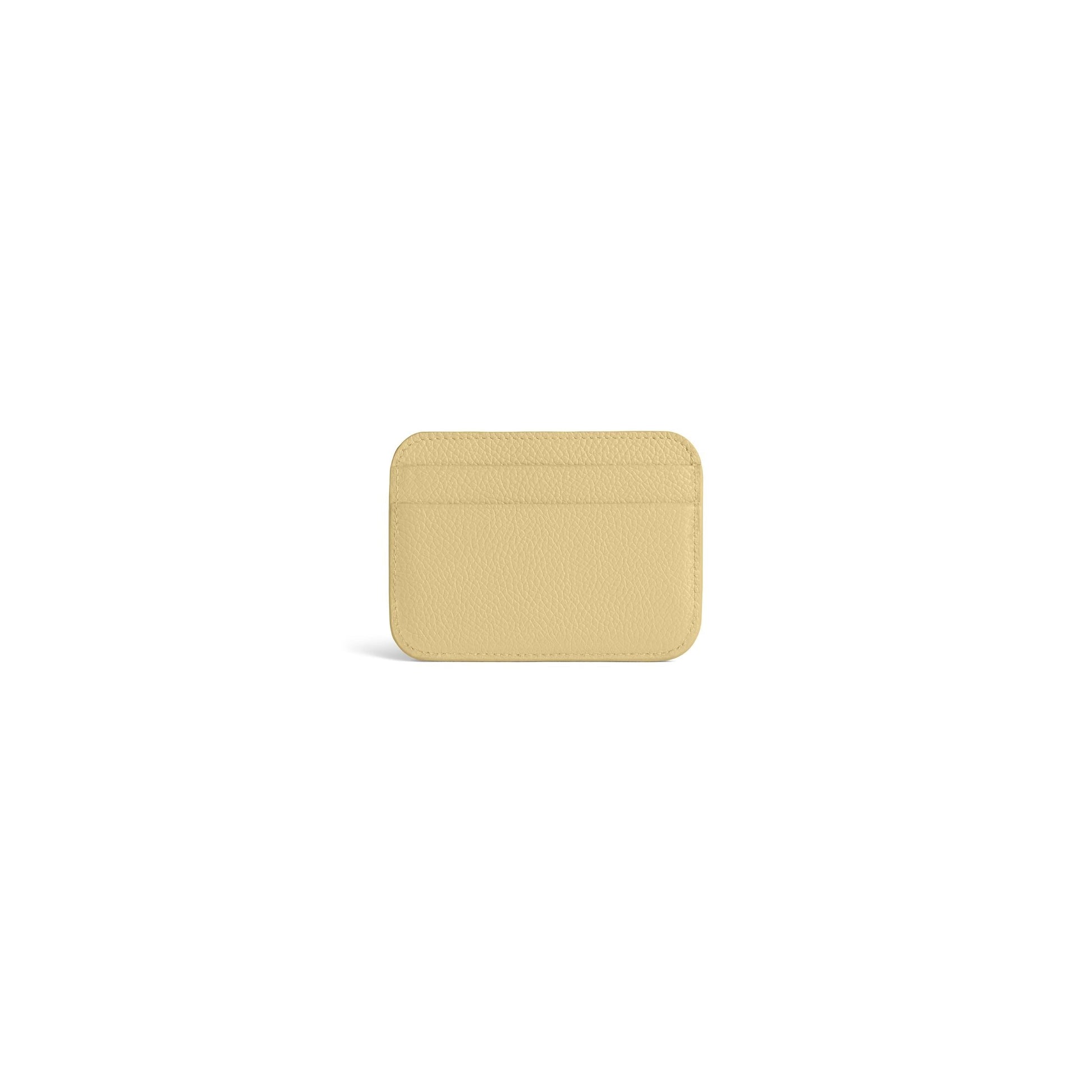 (WMNS) Balenciaga Cash Card Holder 'Light Yellow' 5938121IZI37660
