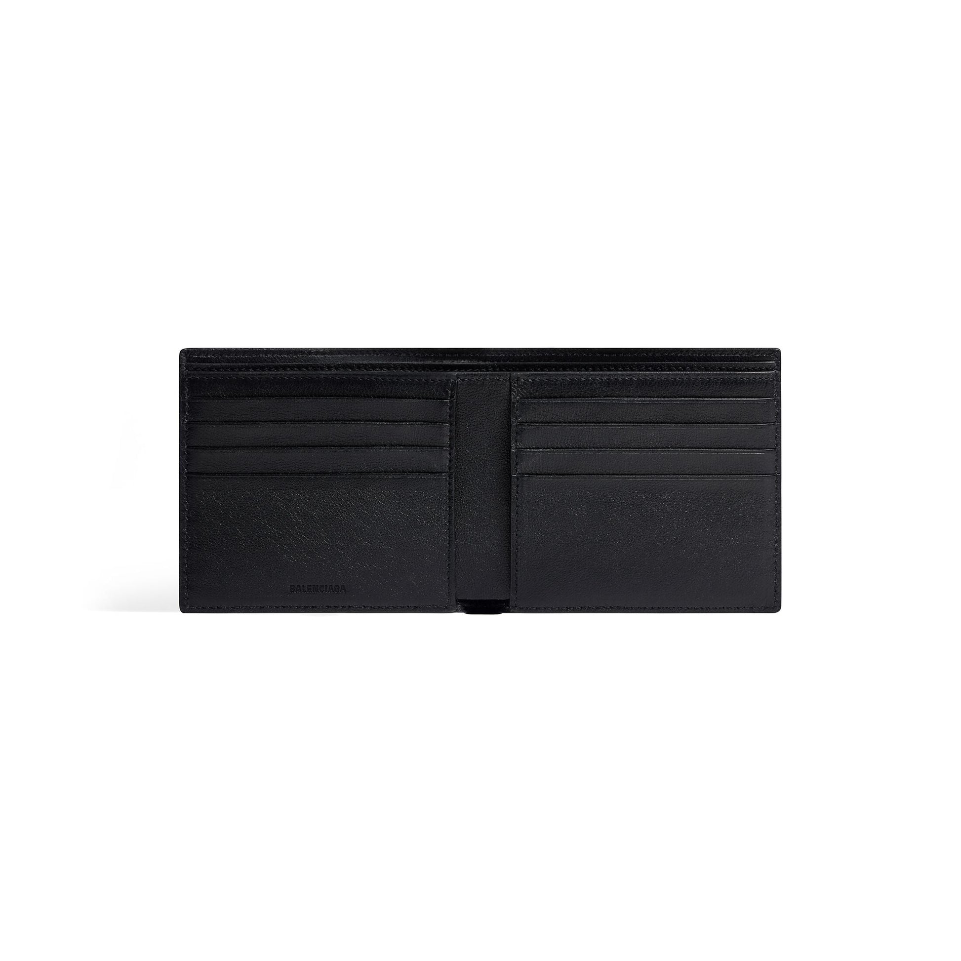Balenciaga Cash Square Folded Wallet Box 'Black White' 5945492AAPK1090