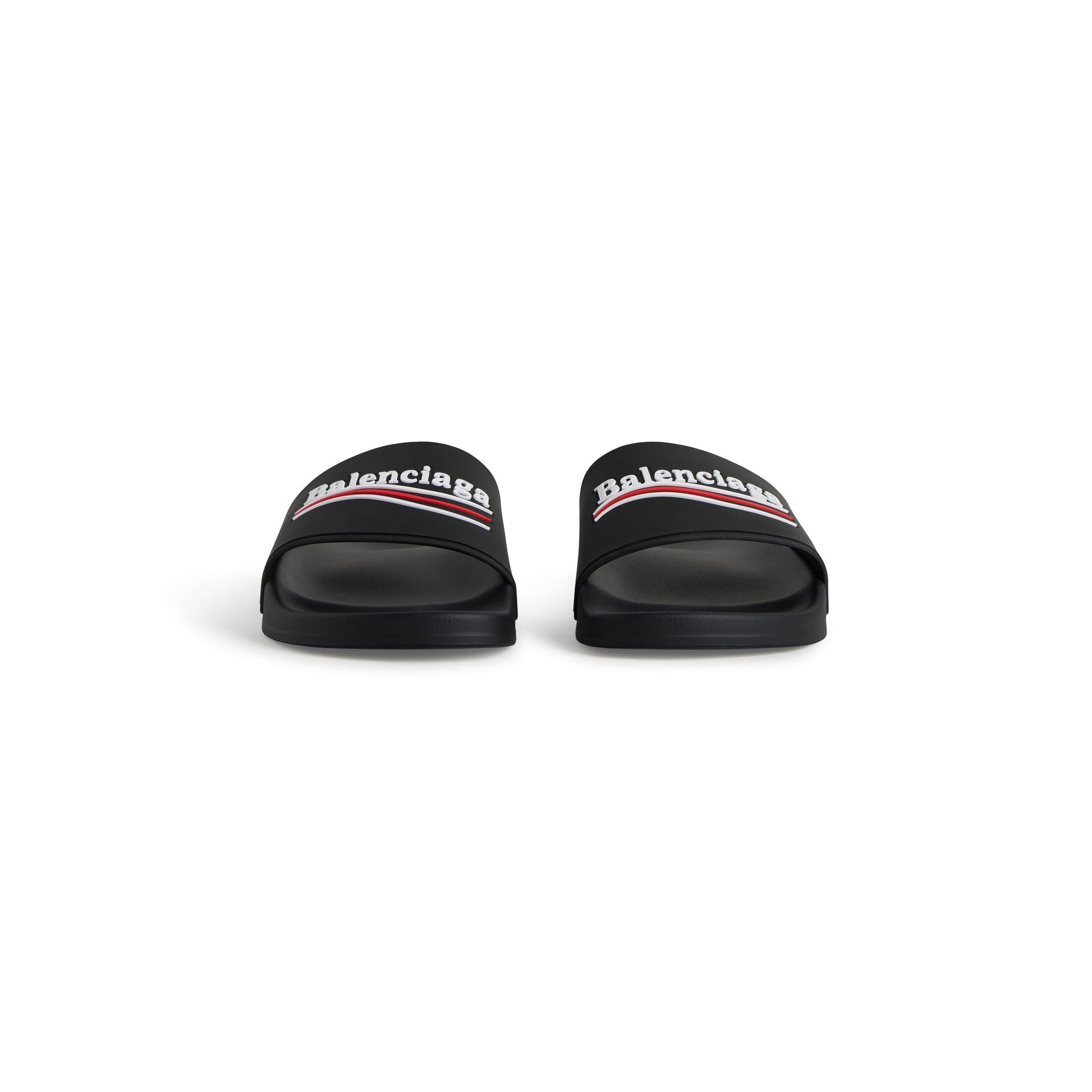 Balenciaga Pool Slides 'Black' 776818W1S801096