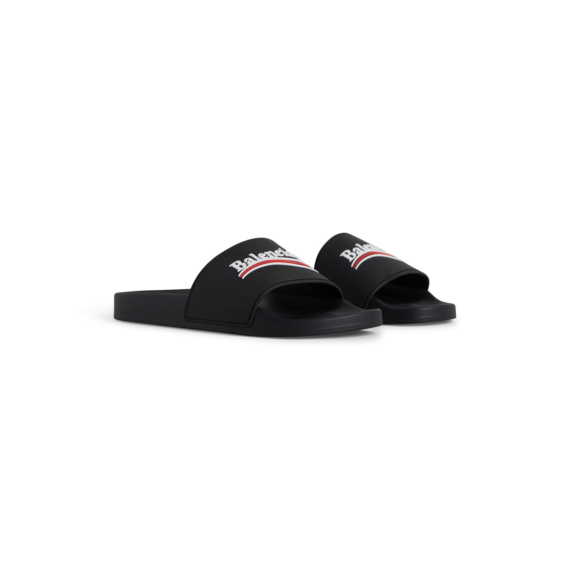 Balenciaga Pool Slides 'Black' 776818W1S801096