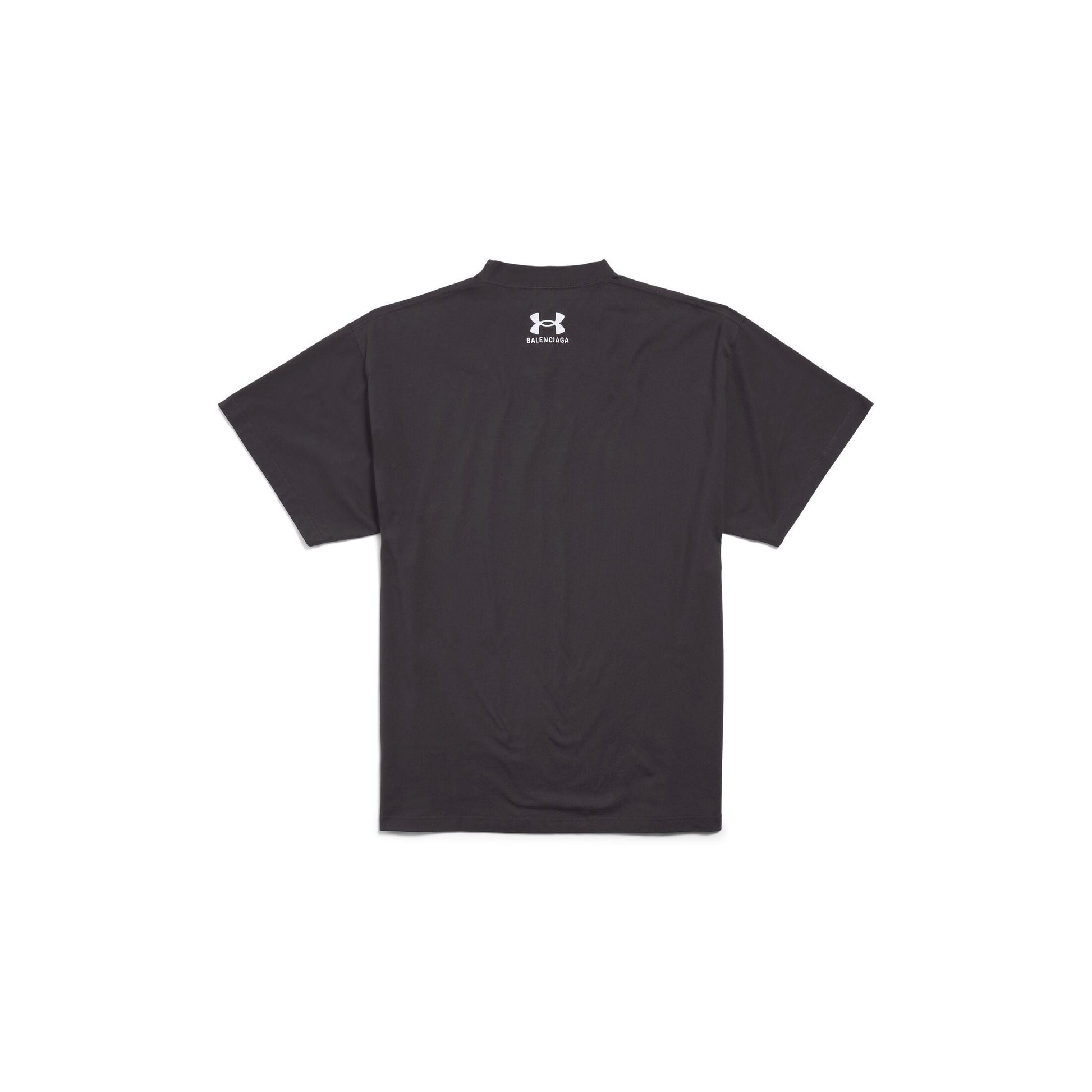 Balenciaga x Under Armour T-shirt Oversized Fit 'Black White' 787349TRVB79034
