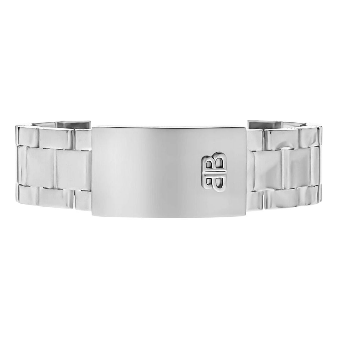 (WMNS) Balenciaga 24/7 Cuff 'Silver' 792589TZ99S0668