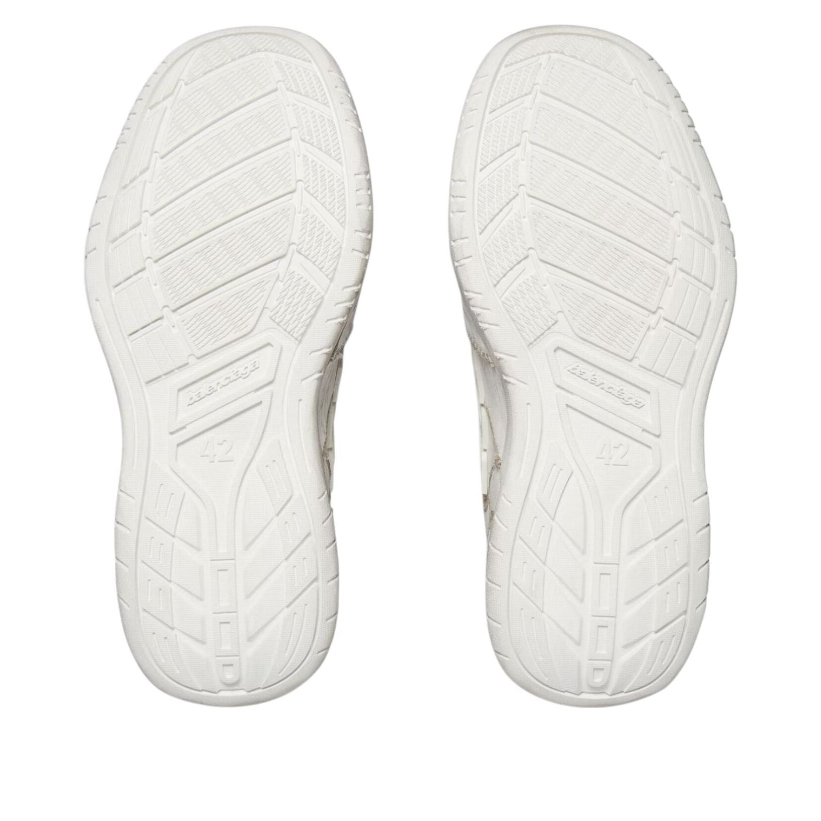 (WMNS) Balenciaga Hamptons Worn-out 'White' 841763WCURS9000