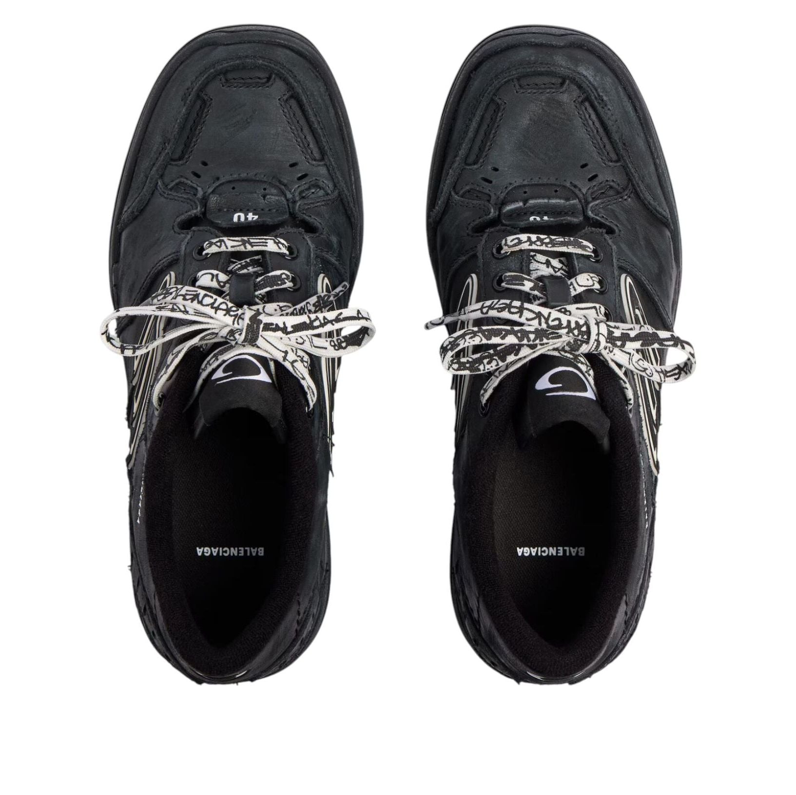 Balenciaga Hamptons Worn-out "Black" 841765WCURB1000