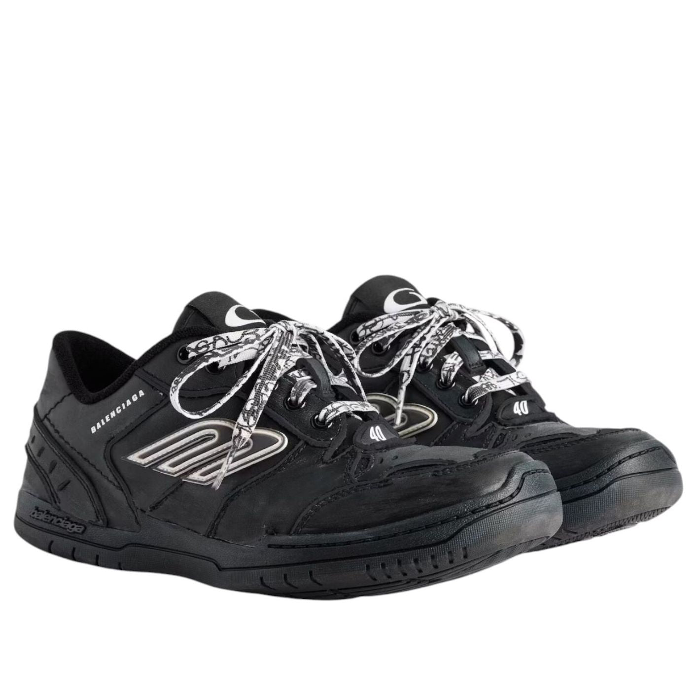 Balenciaga Hamptons Worn-out "Black" 841765WCURB1000