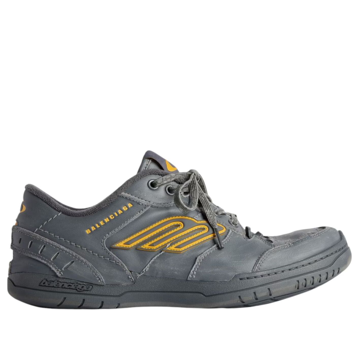 Balenciaga Hamptons Worn-out 'Grey Yellow' 841765WCURB1180