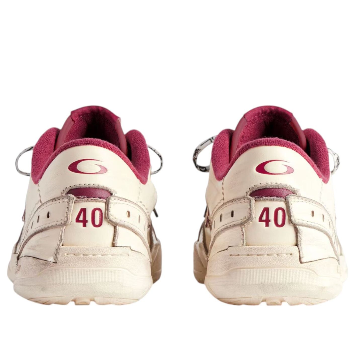 Balenciaga Hamptons Worn-out 'Off White Red' 841765WCURS9960