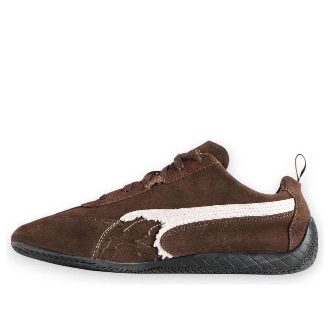 Balenciaga x Puma Speedcat Suede 'Distressed Brown White' 847146WSDSD2910