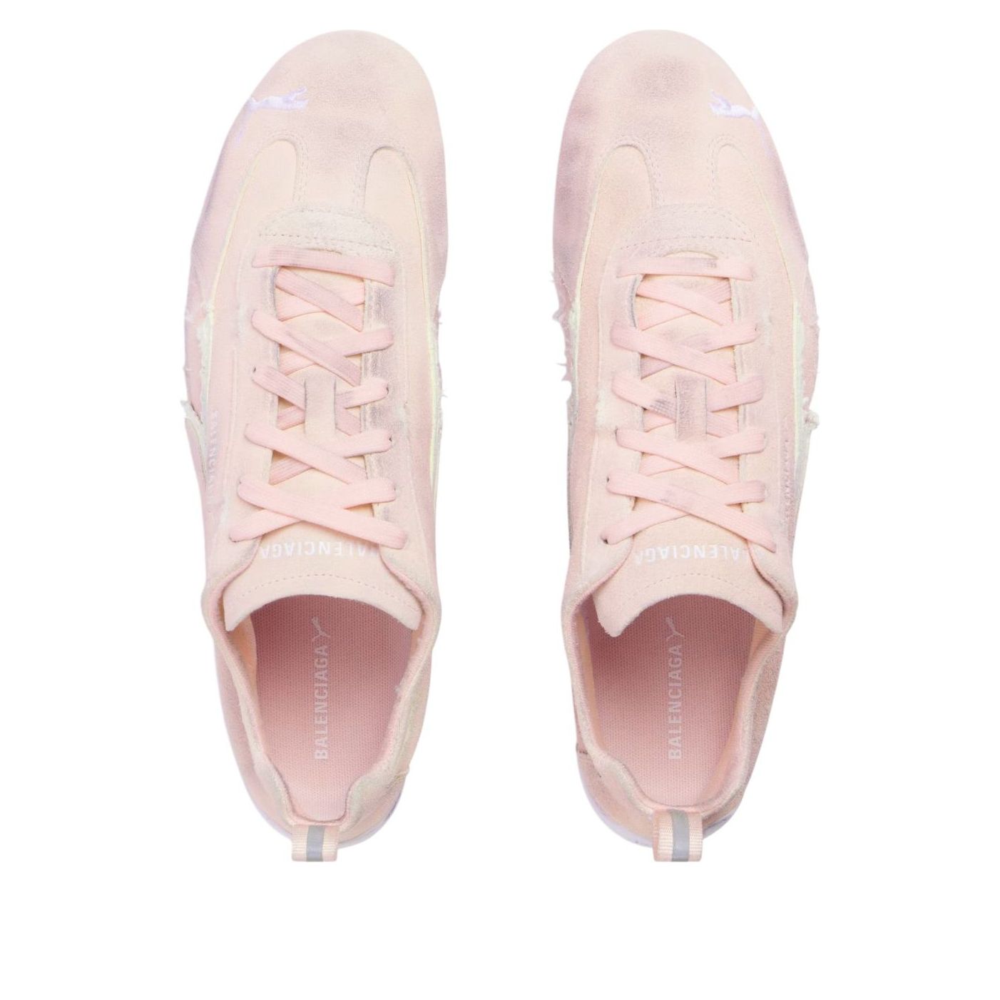 Balenciaga x Puma Speedcat Suede 'Distressed Pink White' 847146WSDSD5090