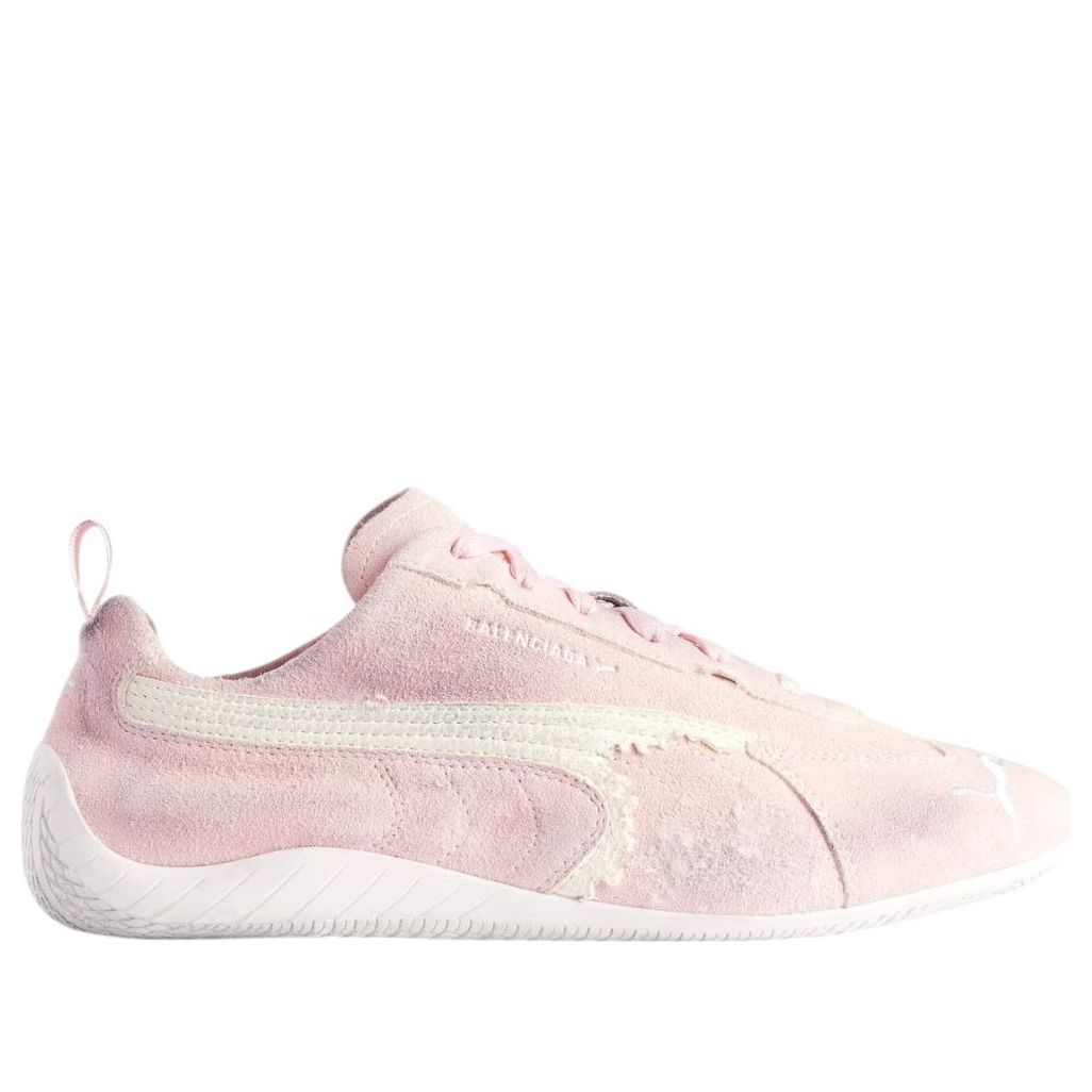 Balenciaga x Puma Speedcat Suede 'Distressed Pink White' 847146WSDSD5090