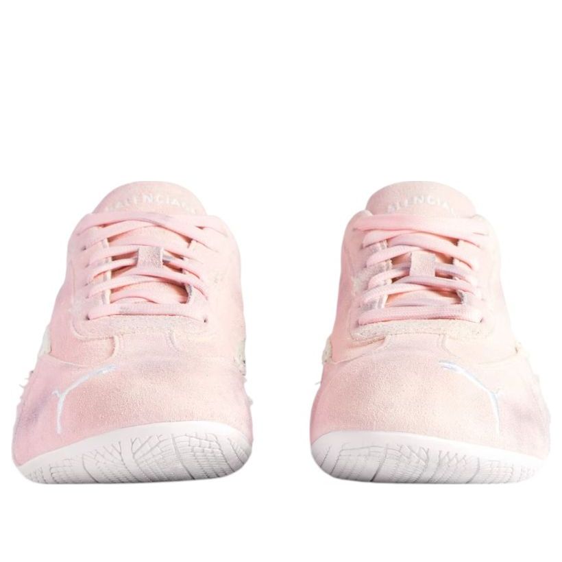 Balenciaga x Puma Speedcat Suede 'Distressed Pink White' 847146WSDSD5090