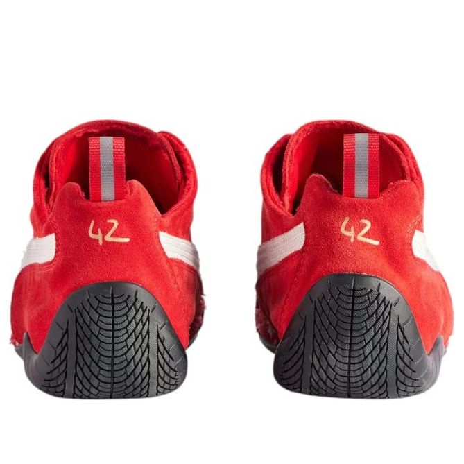 Balenciaga x Puma Speedcat Suede 'Distressed Red White' 847146WSDSD6910