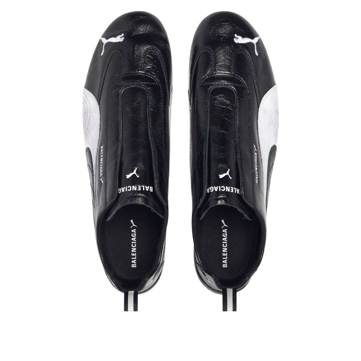 Balenciaga x Puma Speedcat Leather 'Black White' 847148WSDSB1090
