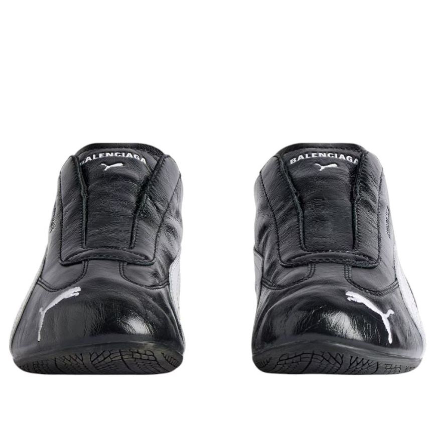 Balenciaga x Puma Speedcat Leather 'Black White' 847148WSDSB1090