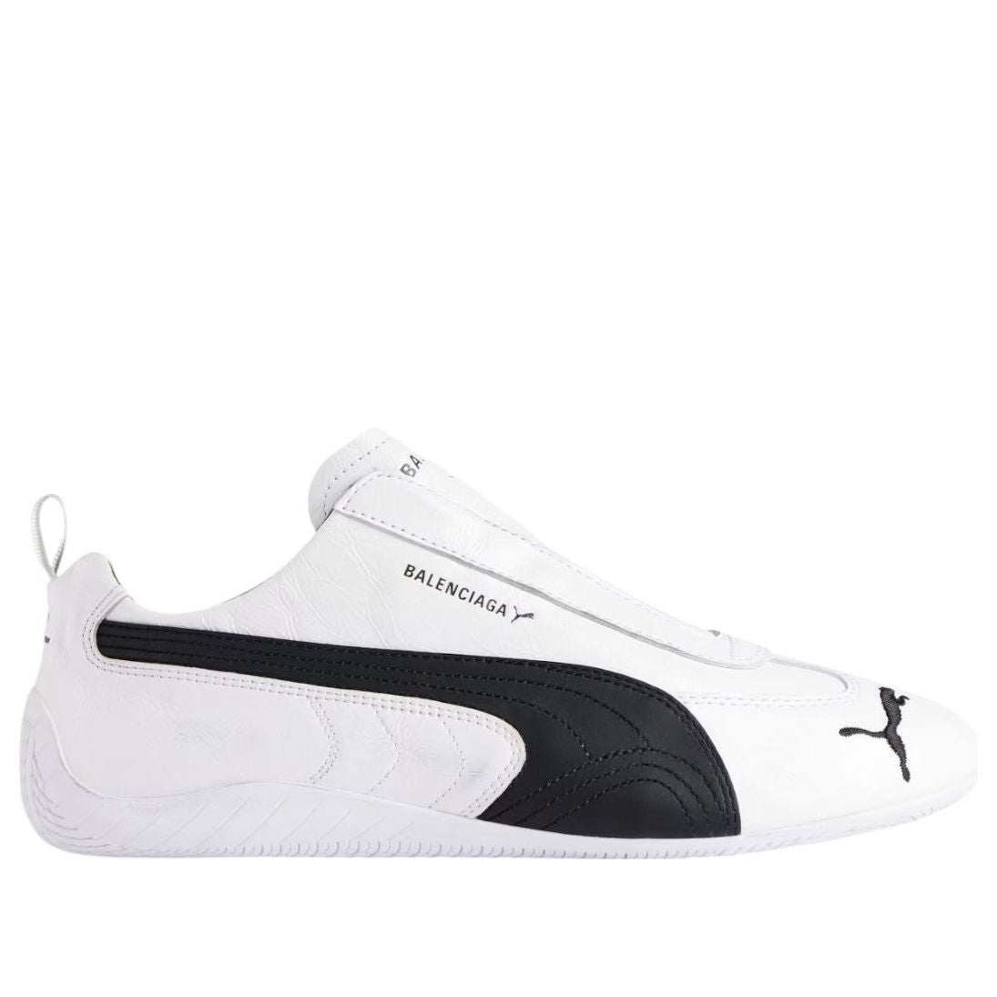 Balenciaga x Puma Speedcat Leather 'White Black' 847148WSDSB9010
