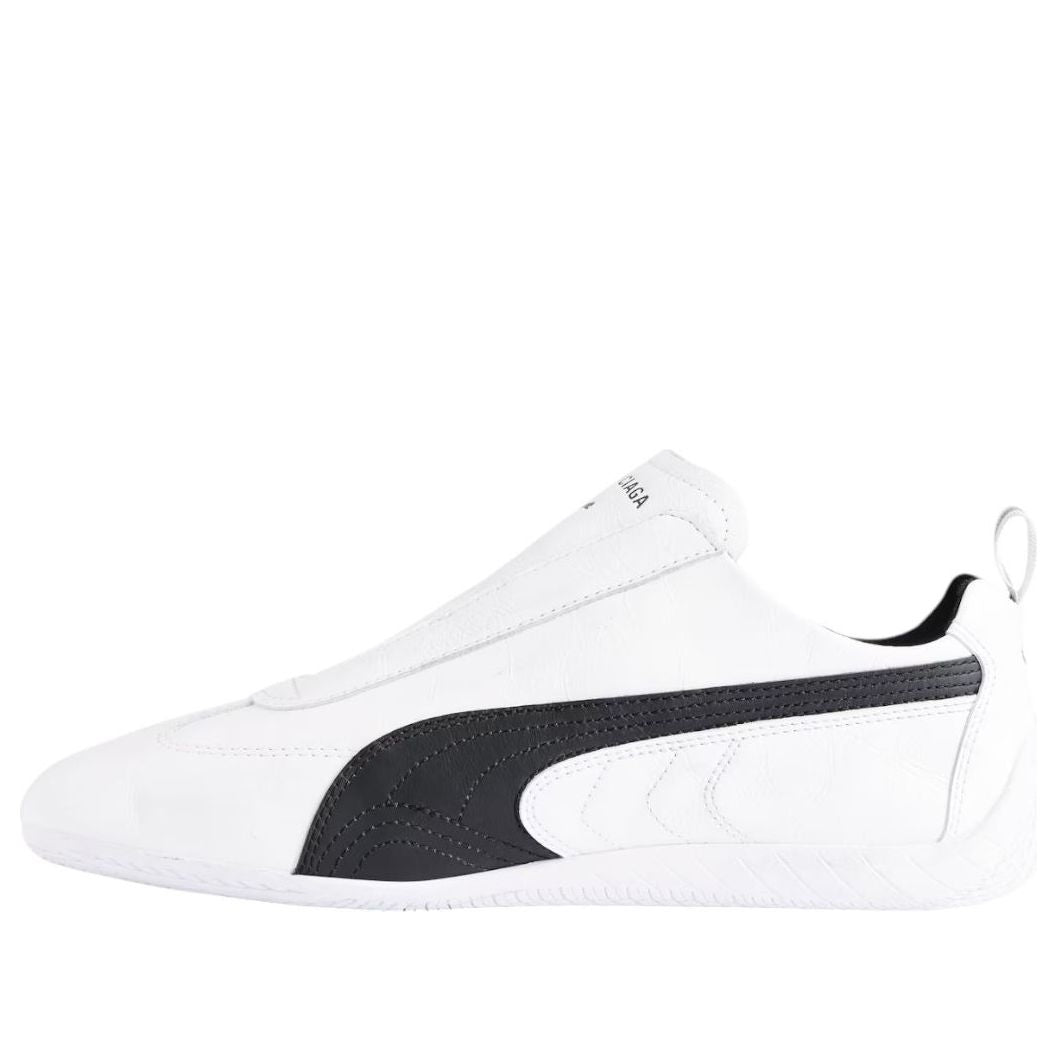 Balenciaga x Puma Speedcat Leather 'White Black' 847148WSDSB9010