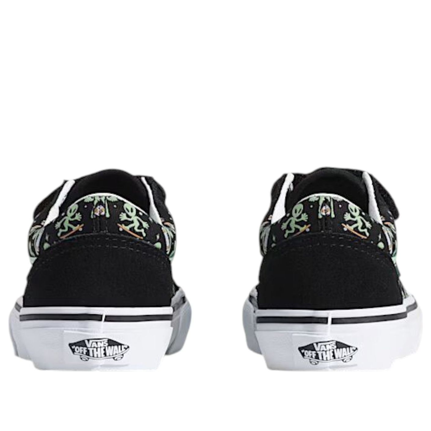 (PS) Vans Old Skool V 'Black Green' VN000CYAYJ7