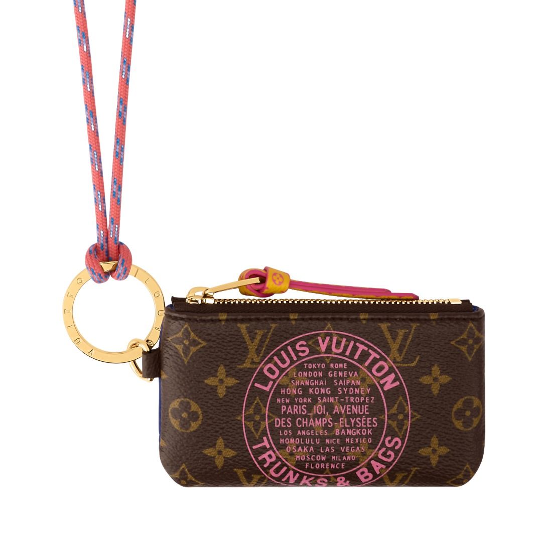 (WMNS) LOUIS VUITTON Phone Holder 'Brown' M28125