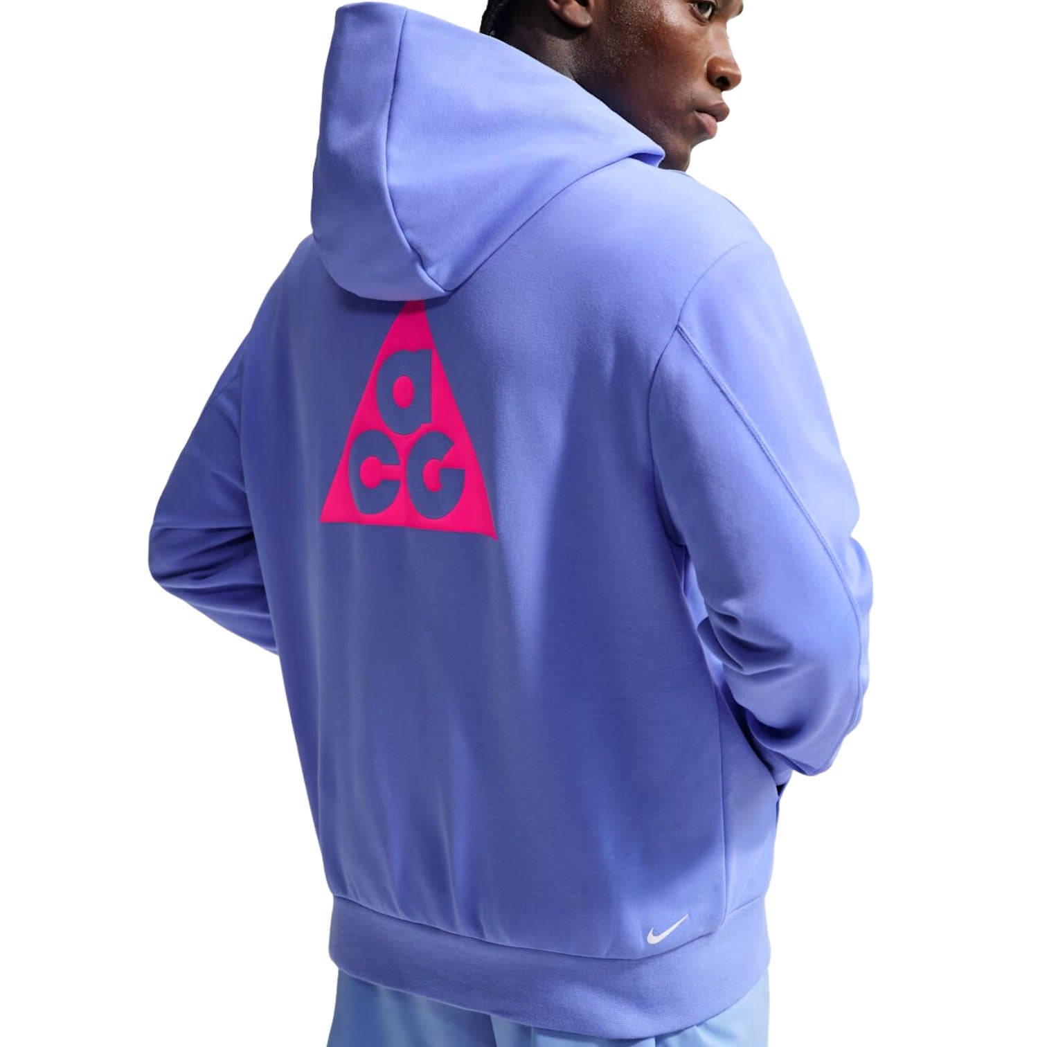 Nike ACG Magic Hour Dri-FIT Trail Hoodie 'Royal Pulse Hyper Pink Summit White' IO9667-495