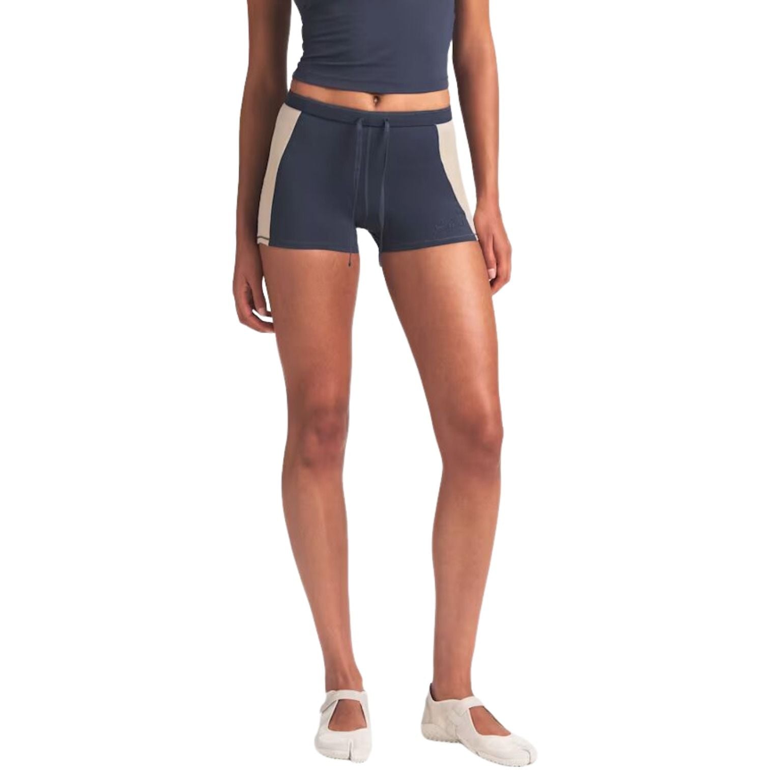 (WMNS) Nike x SKIMS Matte Shine Mix 2" Shorts 'Deep Royal Stone' SHSHO10093W-DEO