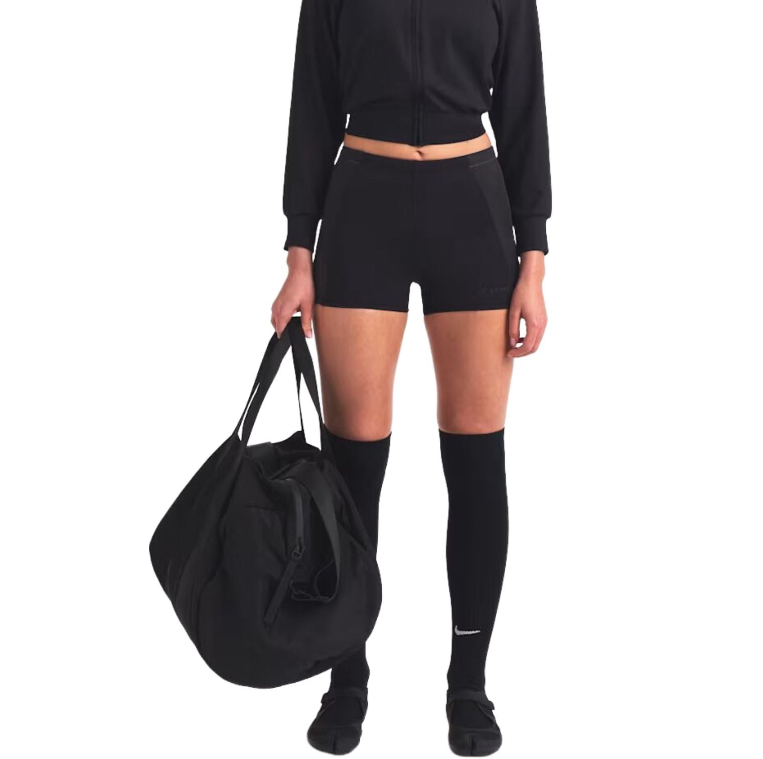 (WMNS) Nike x SKIMS Matte Shine Mix 2" Shorts 'Obsidan Igneous' SHSHO10093W-OIG