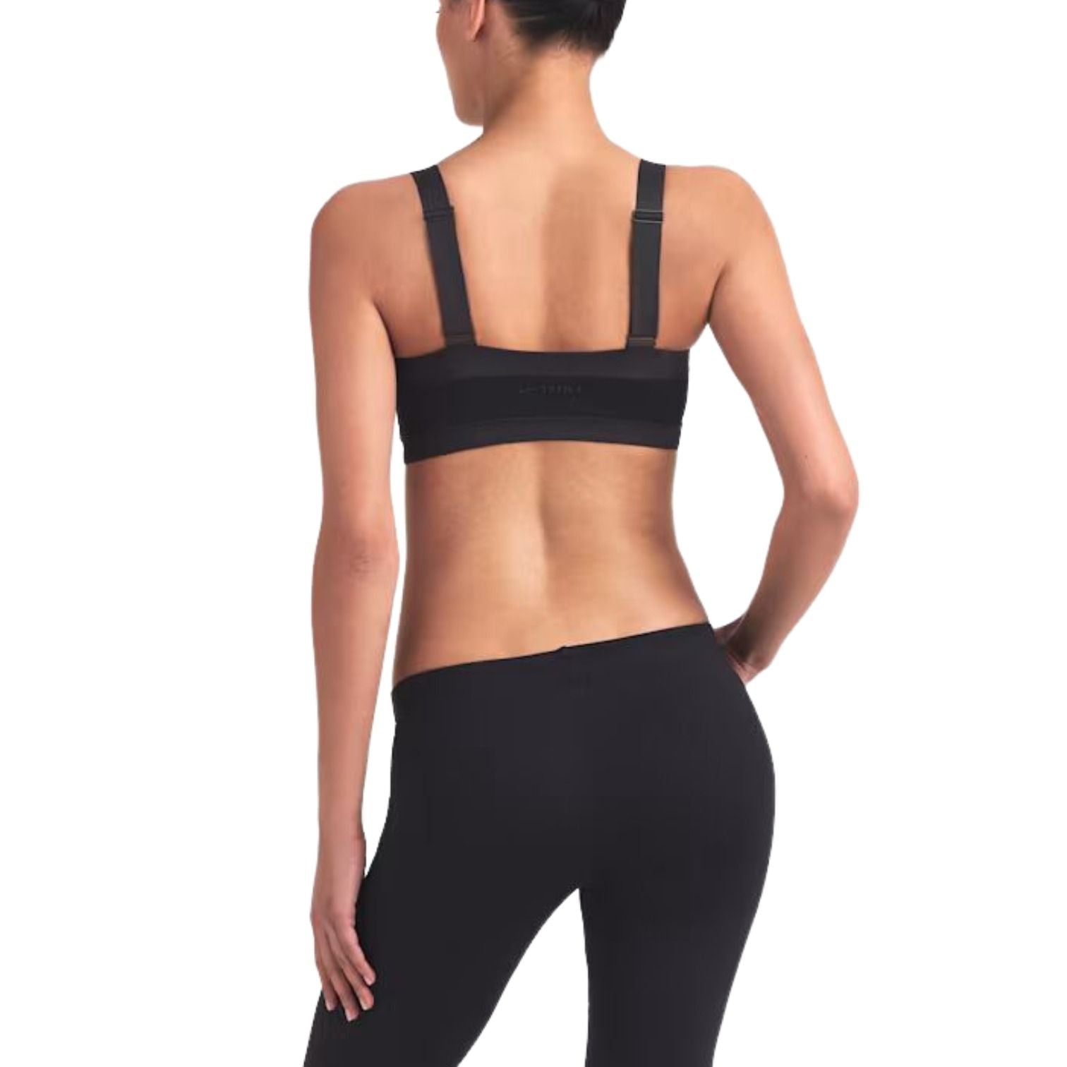 (WMNS) Nike x SKIMS Matte Shine Mix Straight-Neck Bra 'Obsidan Igneous' BABRA9710W-OIG