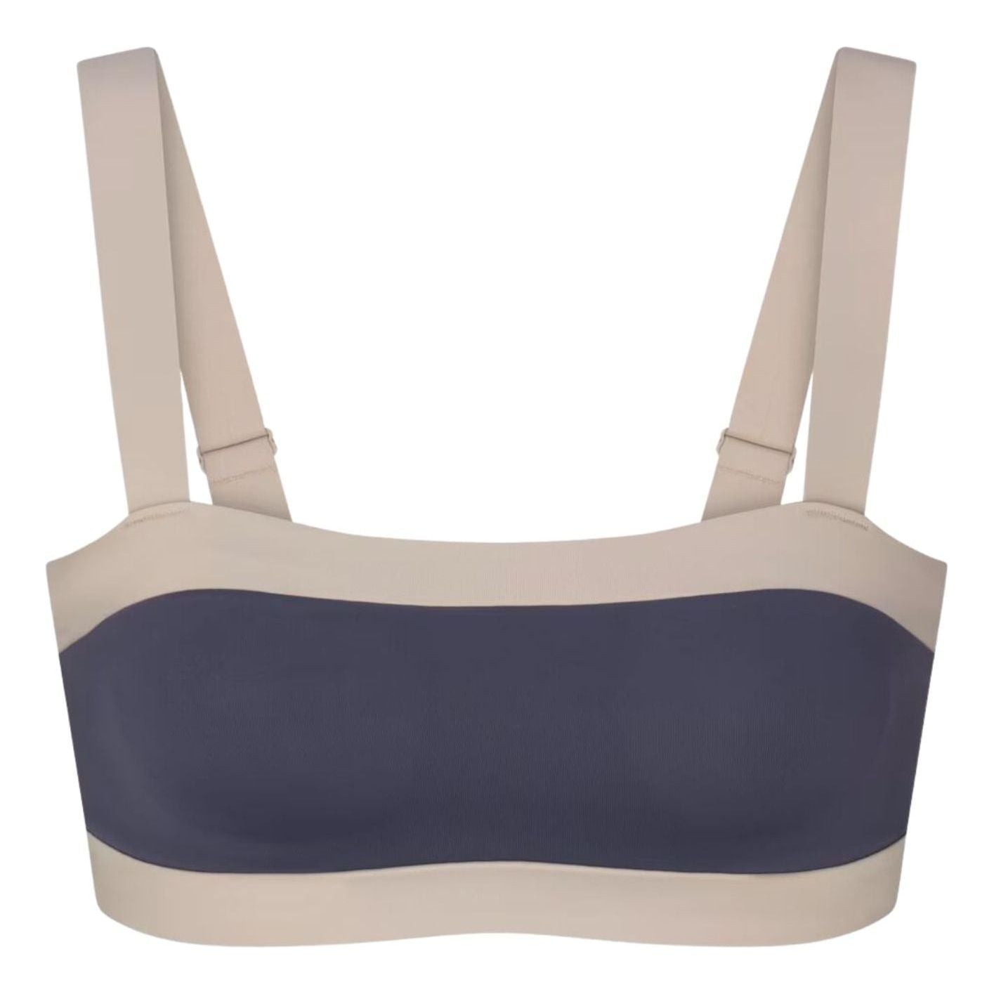 (WMNS) Nike x SKIMS Matte Shine Mix Straight-Neck Bra 'Deep Royal Stone' BABRA9710W-DEO
