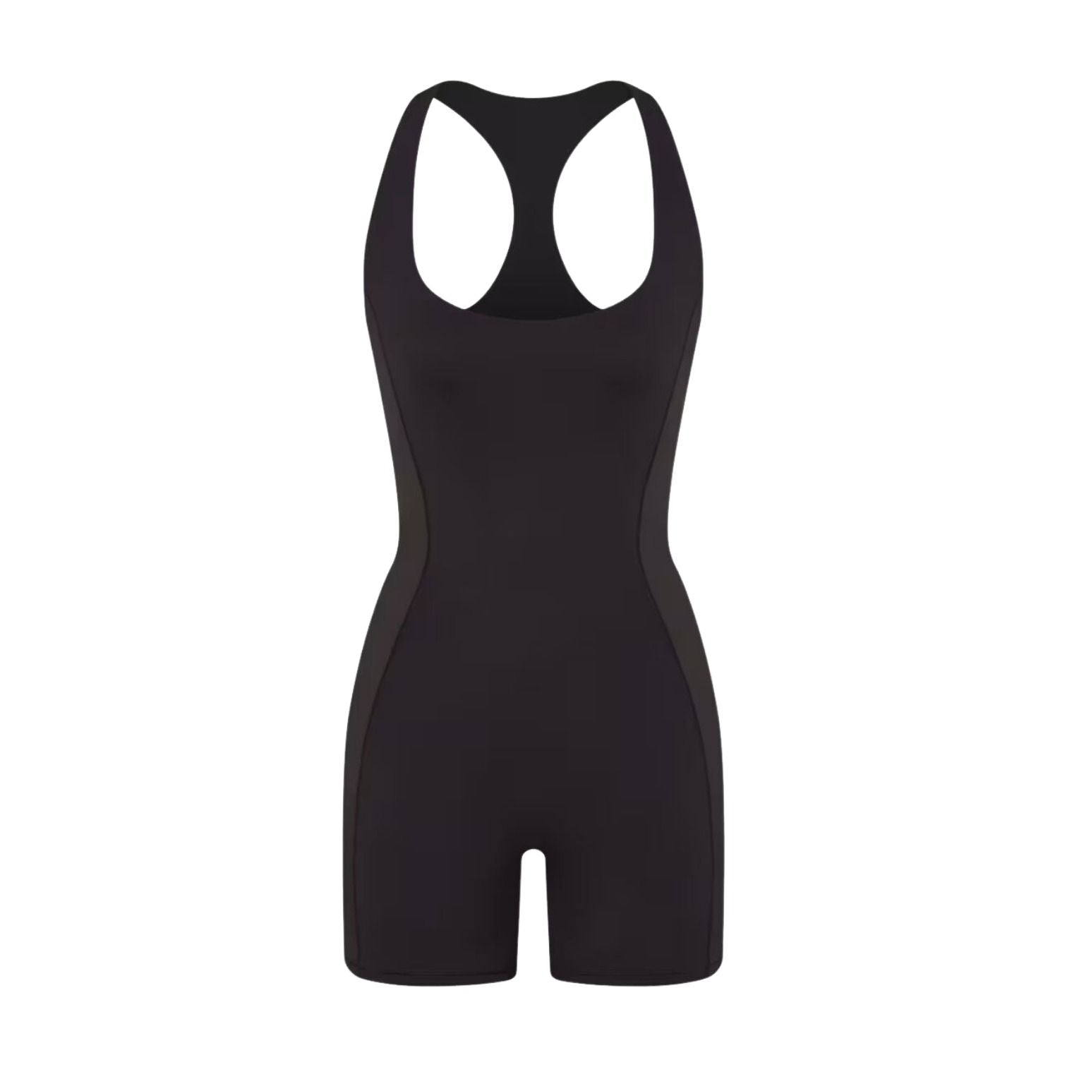 (WMNS) Nike x SKIMS Matte Shine Mix T-Back One-Piece 'Obsidan Igneous' OSONS10092W-OIG