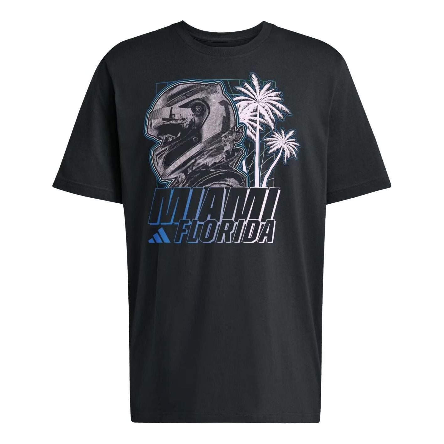 adidas Miami Race T-Shirt 'Black' LG4657
