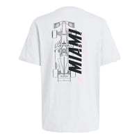adidas Miami Speed T-Shirt 'White' LG4658