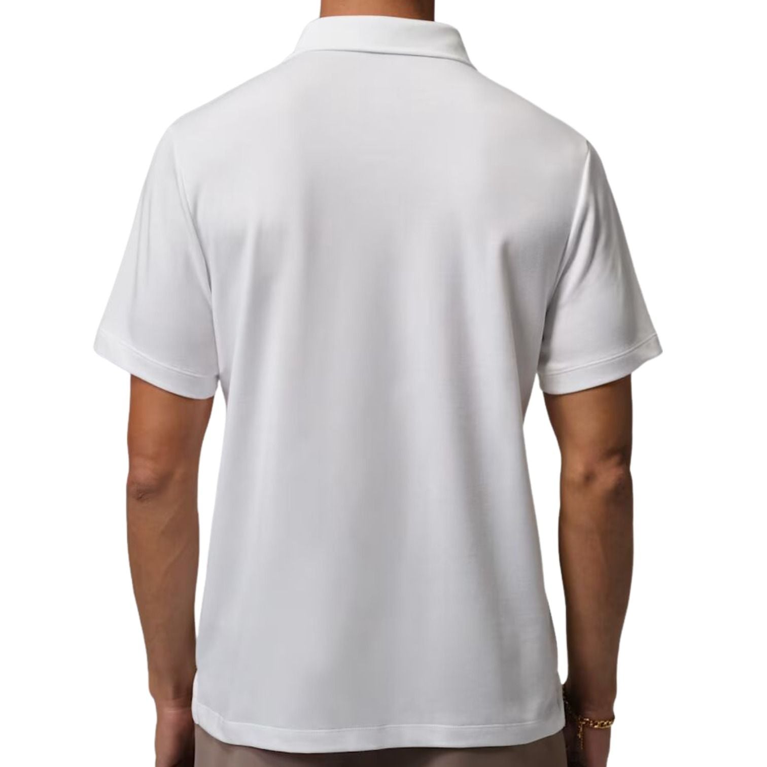 Jordan Sports Dri-FIT Polo 'White Black' HQ8688-100