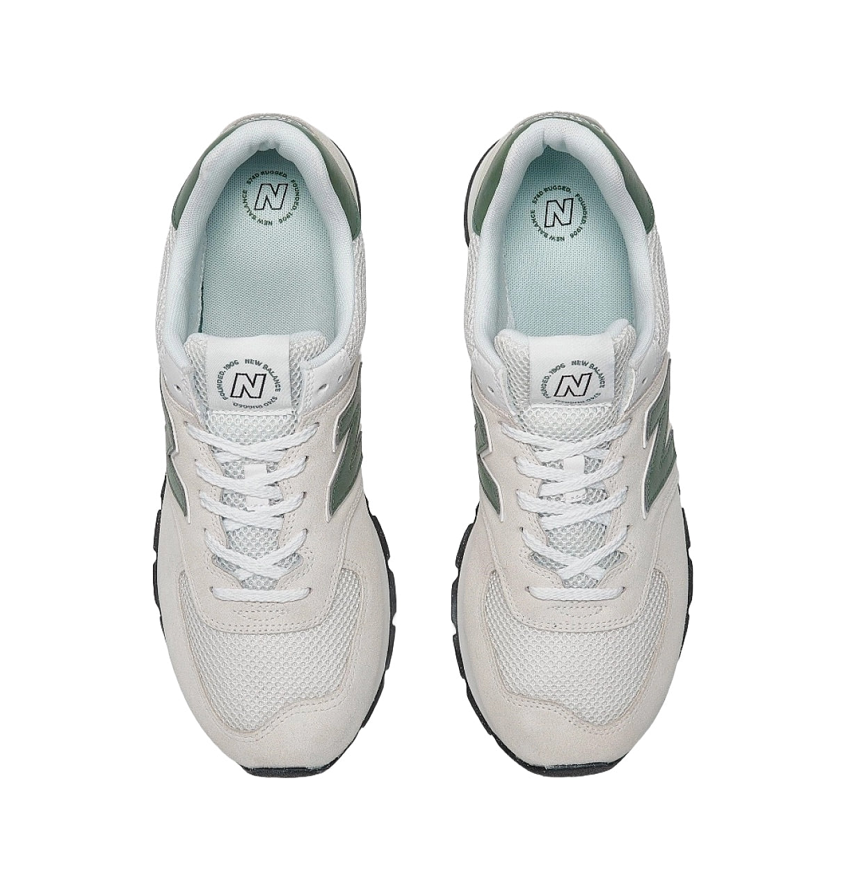 New Balance 574 Rugged 'White Green' ML574DUG