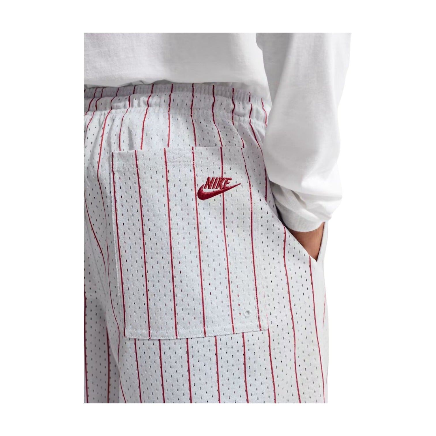 Nike Sportswear Club Flow Shorts 'Photon Dust Team Crimson' II4468-025