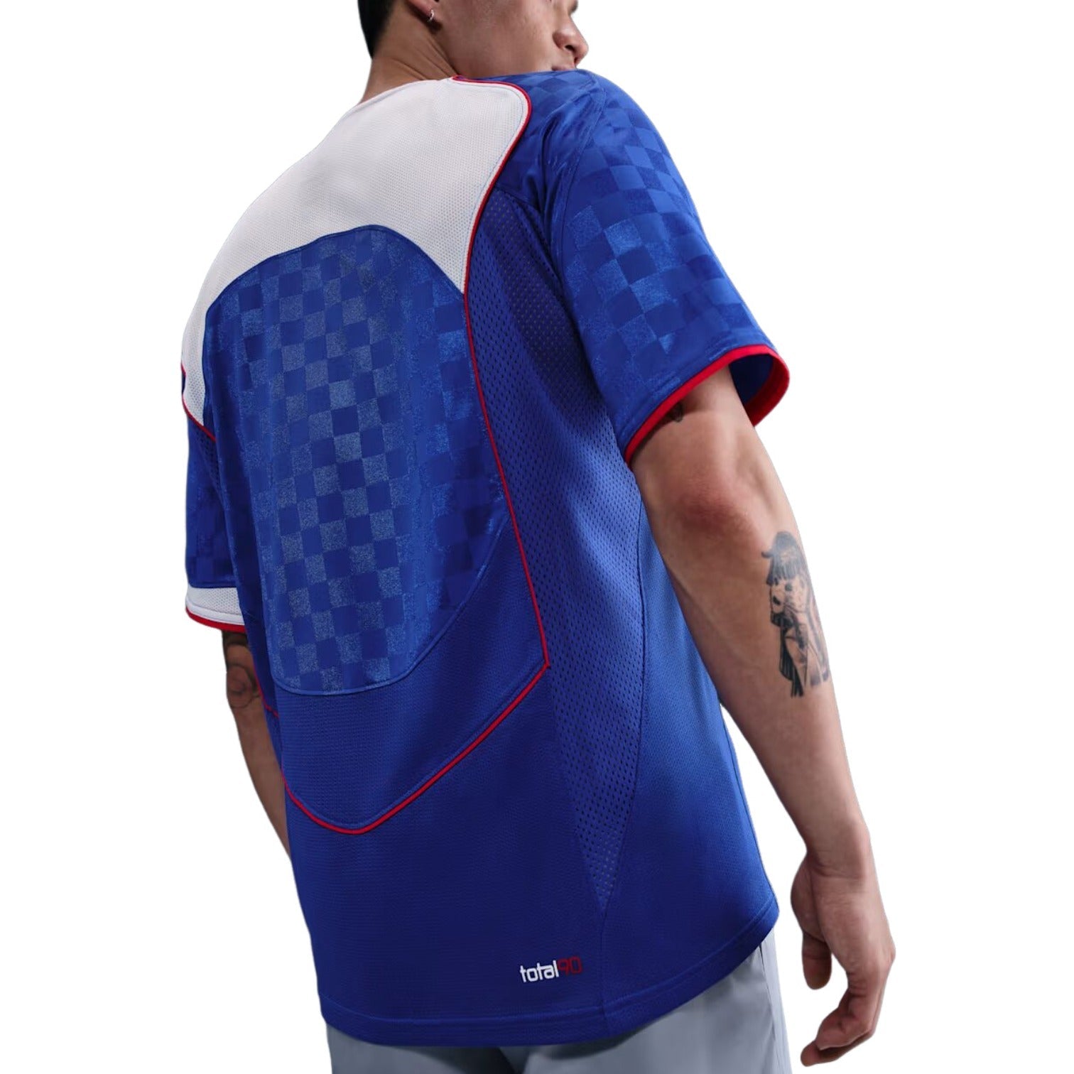 Nike Total 90 Dri-FIT Short-Sleeve Jersey 'Game Royal White' IB4212-480