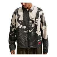 Nike Life Field Sport Jacket 'Black White' IF1256-010