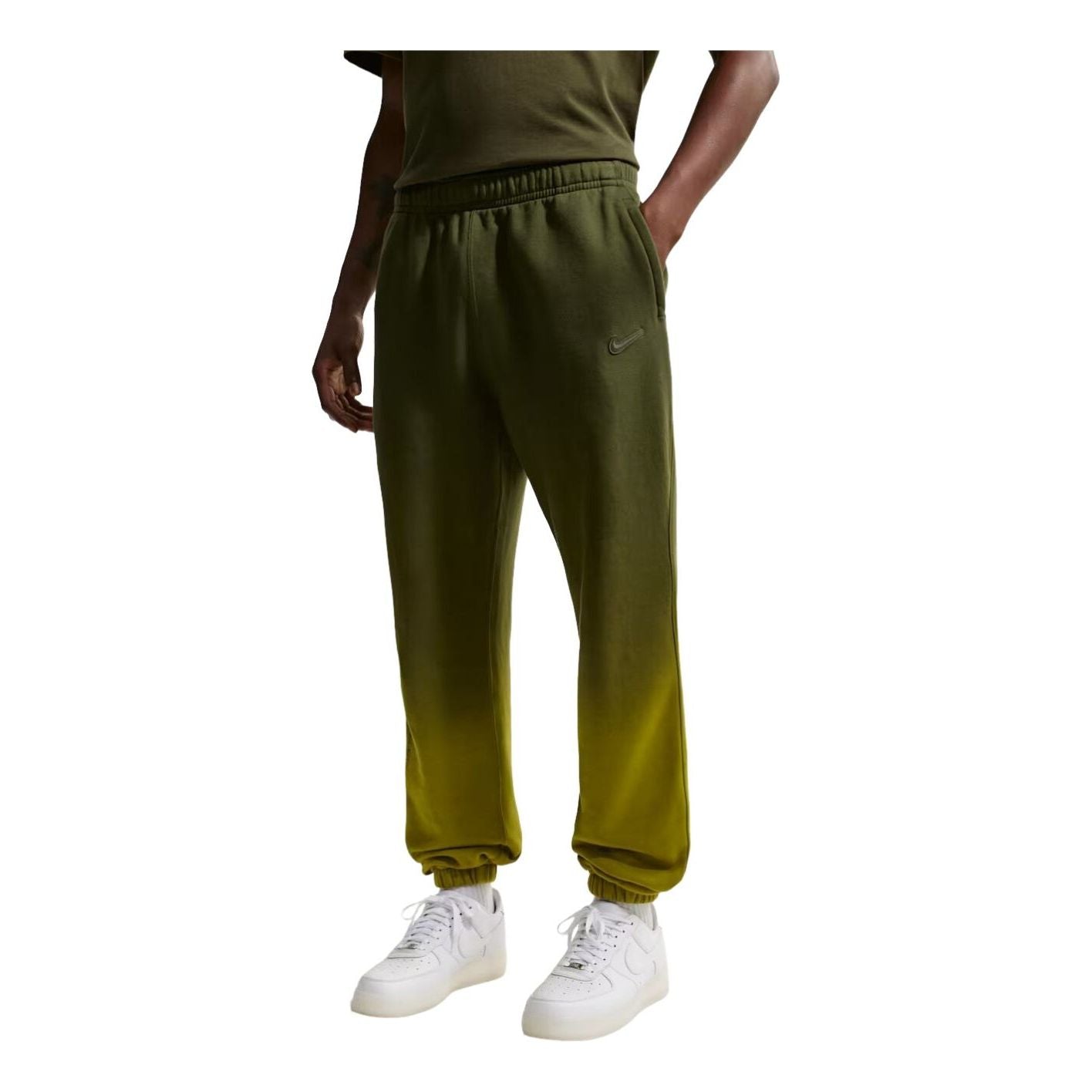 Nike NOCTA Fleece CS Pants 'Moss Medium Olive' HJ6334-390