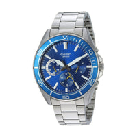 CASIO Stainless Steel Strap Silver Analog MTD320D-2AV