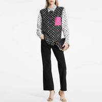 LOUIS VUITTON Fuchsia Accent Masculine Shirt