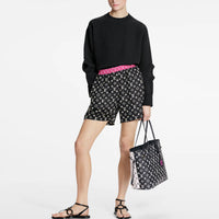 LOUIS VUITTON Monogram Color-Block Pajama Shorts